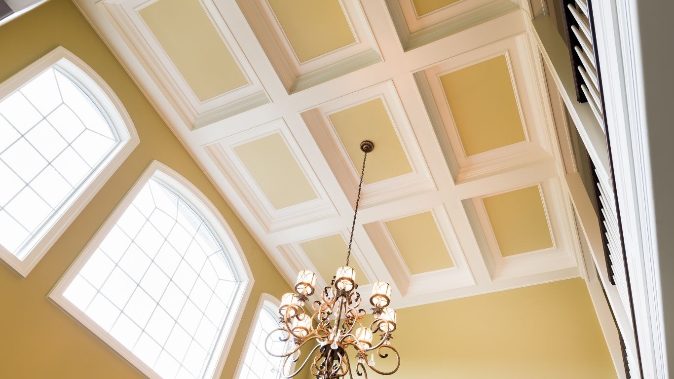 Ceiling with modern and aesthetic vision by Javan furniture