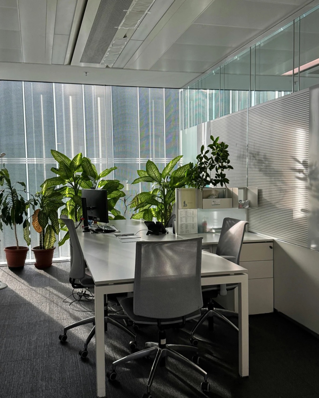 Office interior designs business park business spaces by jivan furniture