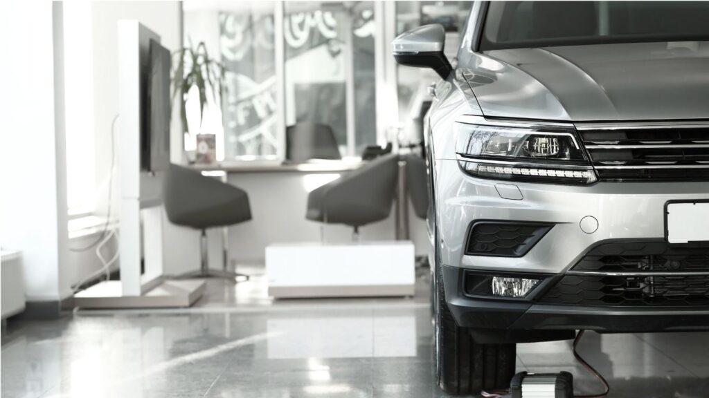 Car showroom designs by jivan furniture