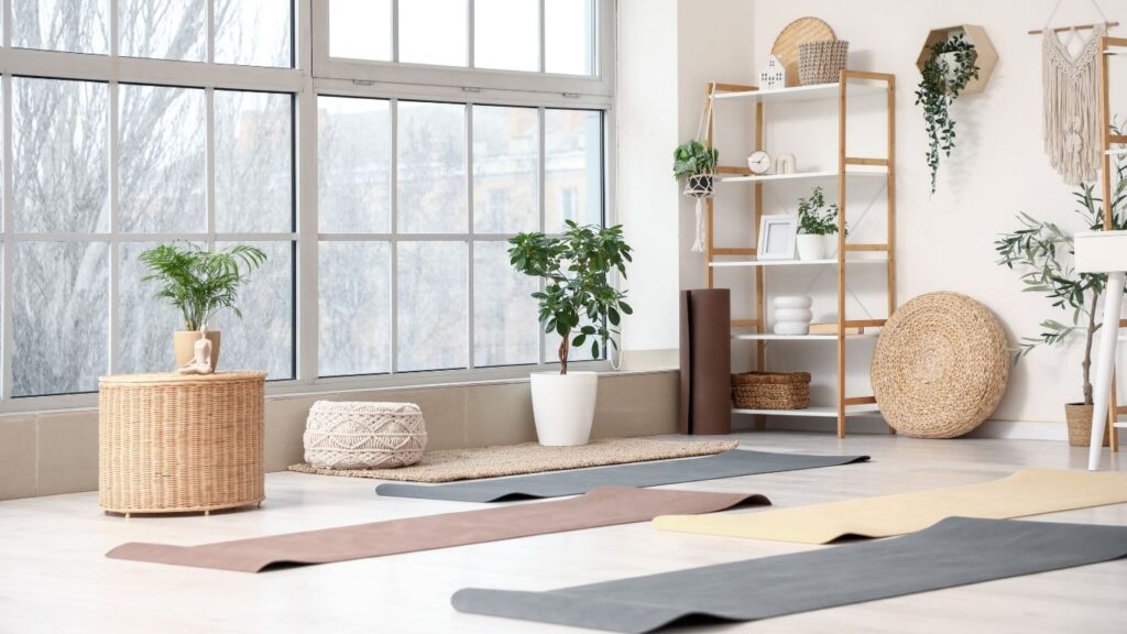 Home yoga centre designs studios by jivan furniture