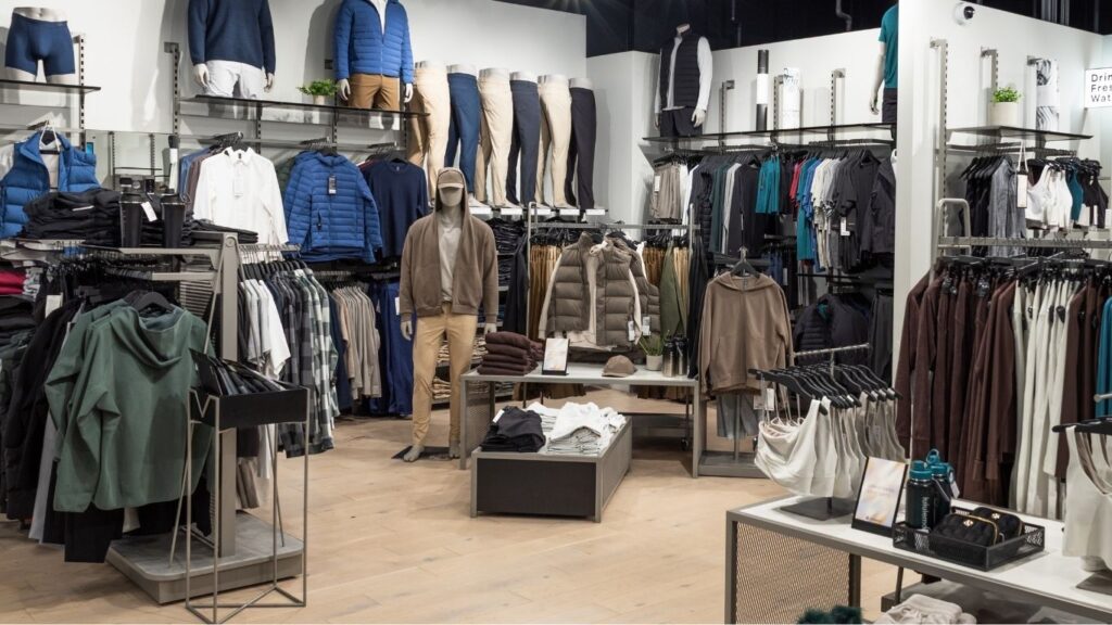 Clothing store mall stores designs interior by jivan furniture