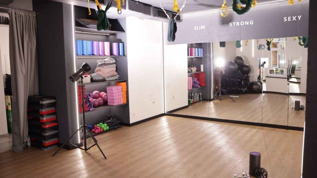 Gym dance studio interior designs by jivan furniture