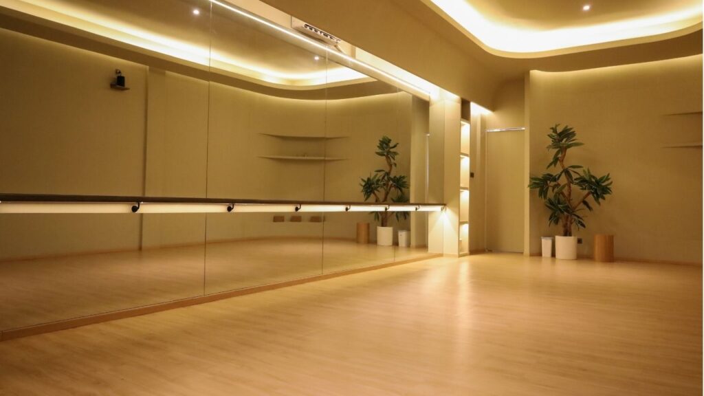Dance Studio interior by jivan furniture