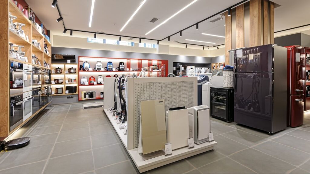 Bags store designed by jivan furniture