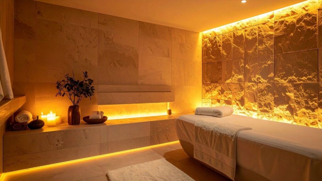 Sauna spa interior designs by jivan furniture