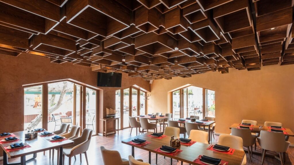 Restaurants design best in India by jivan furniture