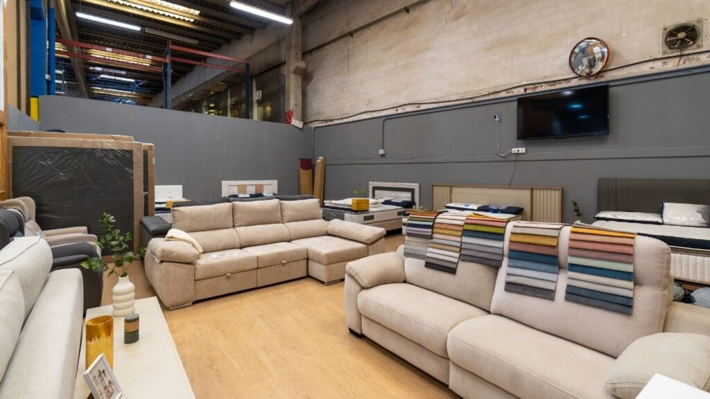 Furniture showroom designs by jivan furniture