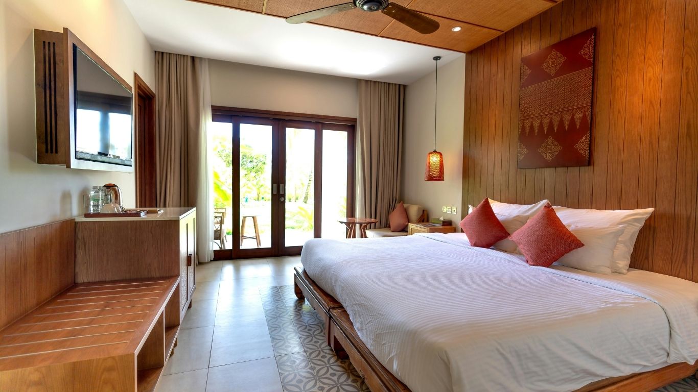 Hotel rooms interiors designs by jivan furniture in Mumbai
