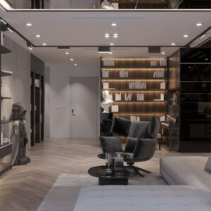 Jivan furniture made modern living space indoors