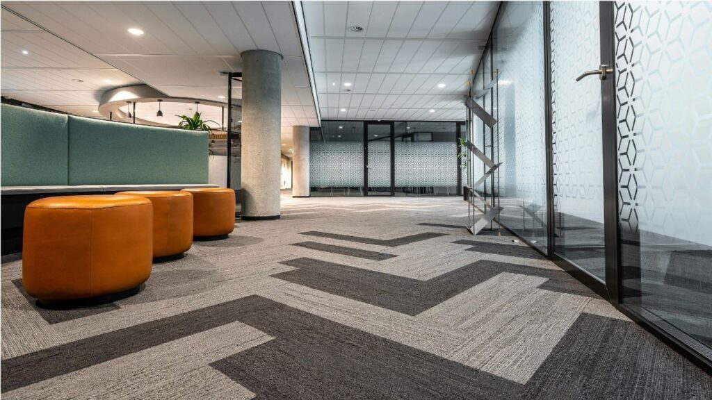 Office spaces business park designed interiors