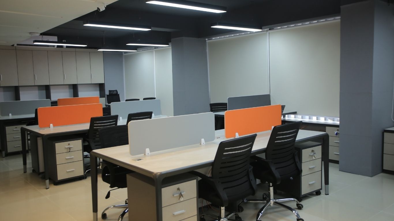 Office designs block spaces by jivan furniture