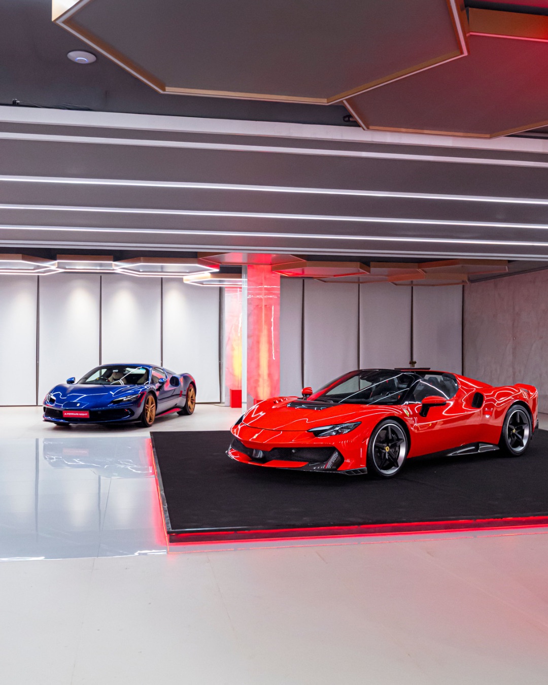 Car showrooms by jivan furniture interiors